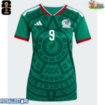 Mexico Raul Jimenez #9 Hjemmedrakt Dame VM 2026 Kortermet